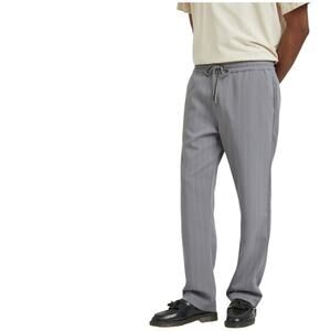 Pacsun Men’s Charcoal Pinstripe Liam Straight Trousers Heather Gray Size Large L